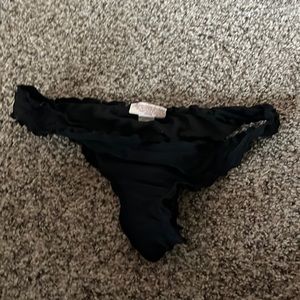 Black bikini bottom